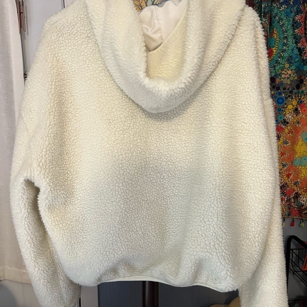 Tommy Hilfiger Women's Off-White Teddy Jacket - Picture 8 of 10